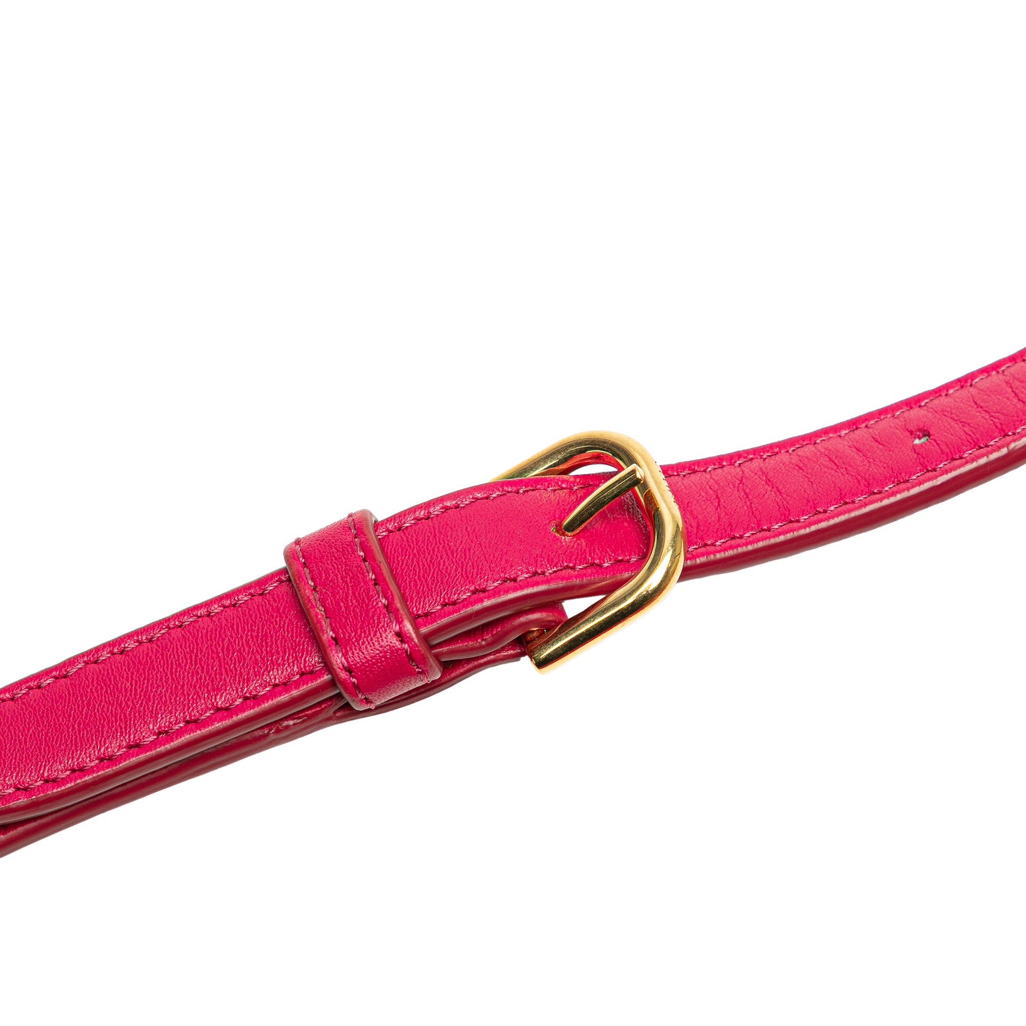 Quilted Calfskin C Charm Crossbody