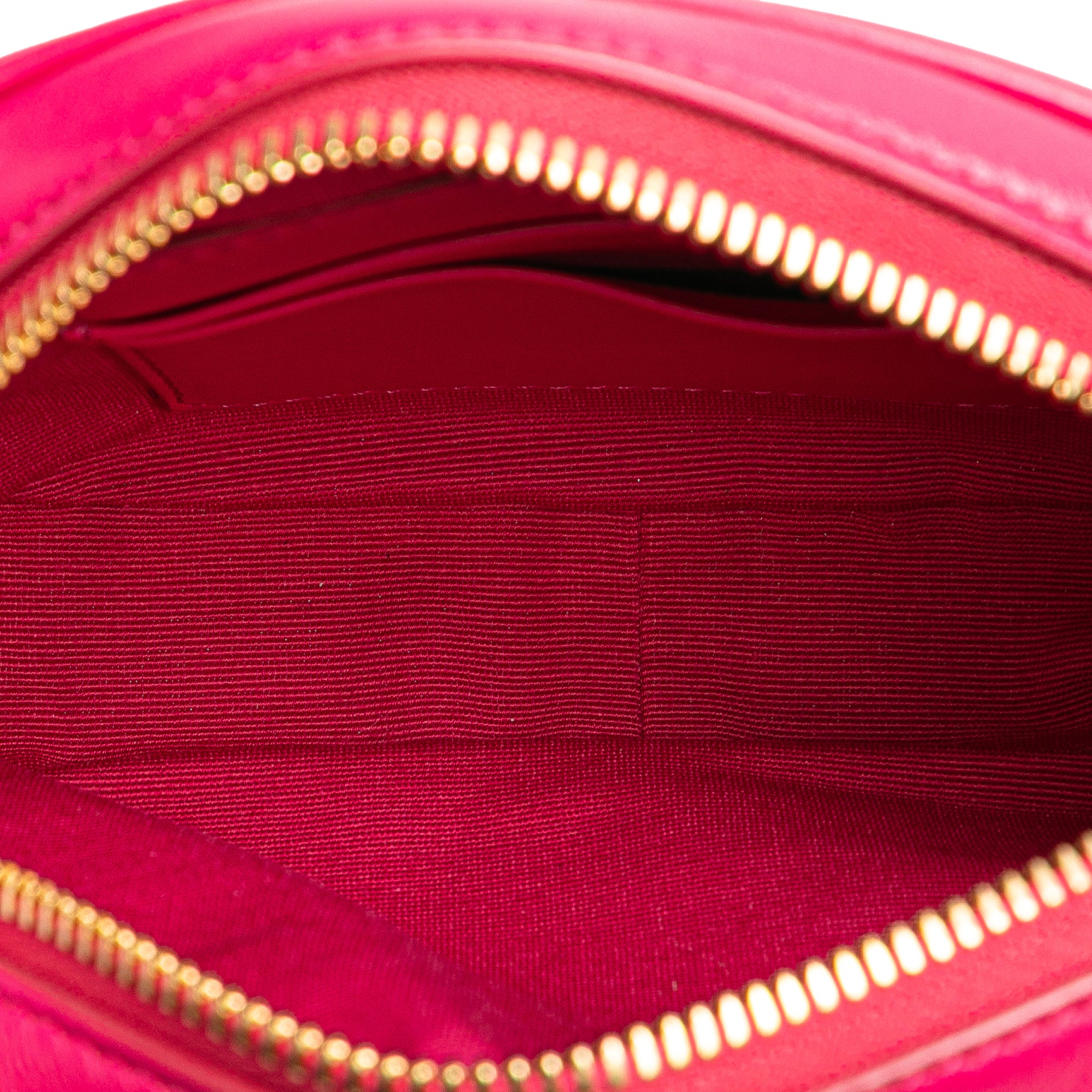 Quilted Calfskin C Charm Crossbody