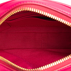 Quilted Calfskin C Charm Crossbody