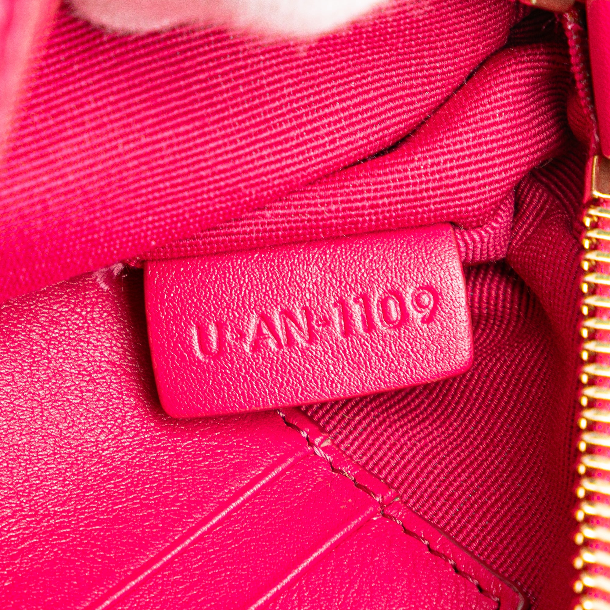 Quilted Calfskin C Charm Crossbody