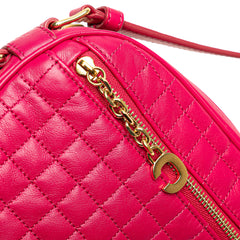 Quilted Calfskin C Charm Crossbody
