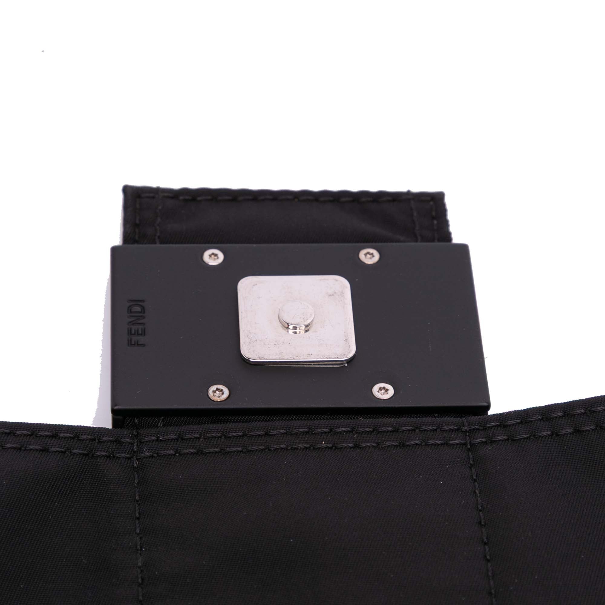 Medium Econyl Nylon Baguette Crossbody