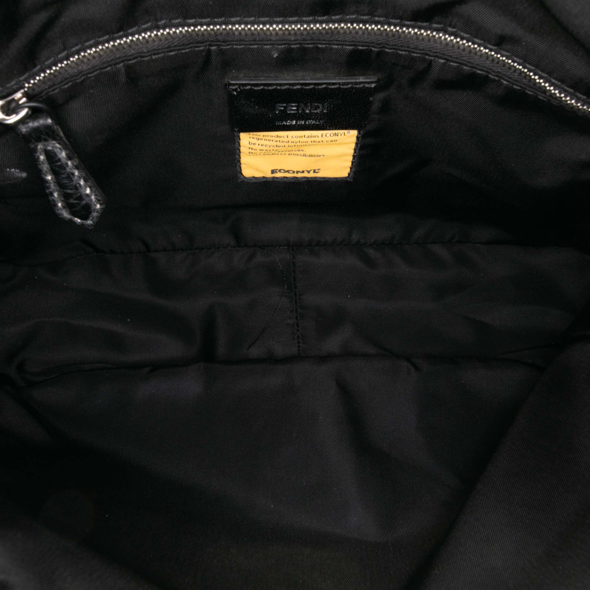 Medium Econyl Nylon Baguette Crossbody