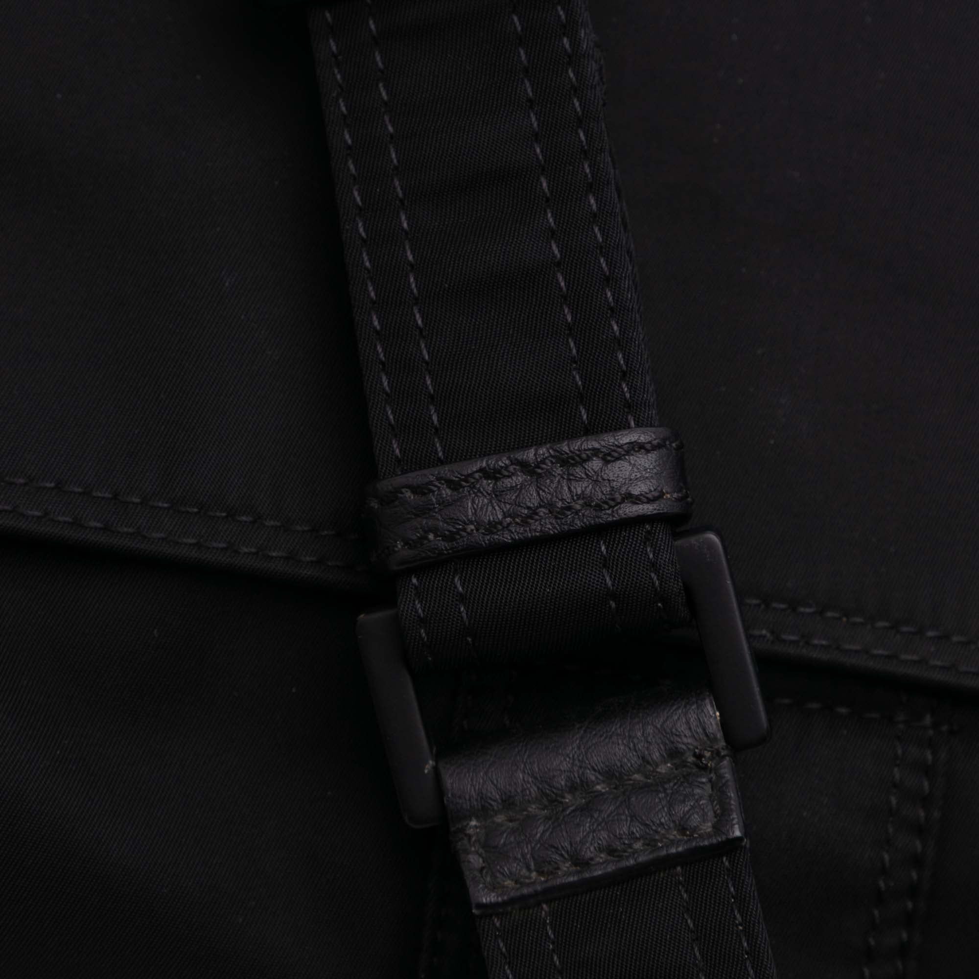 Medium Econyl Nylon Baguette Crossbody