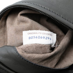 Nappa Intrecciato Turn Lock Clutch