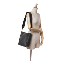Small Soft Grained Calfskin Seau Sangle Shoulder Bag