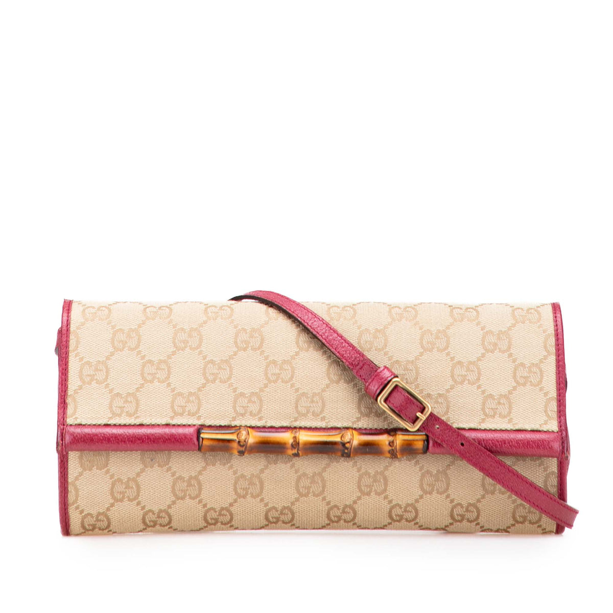 GG Canvas Bamboo Bar Crossbody