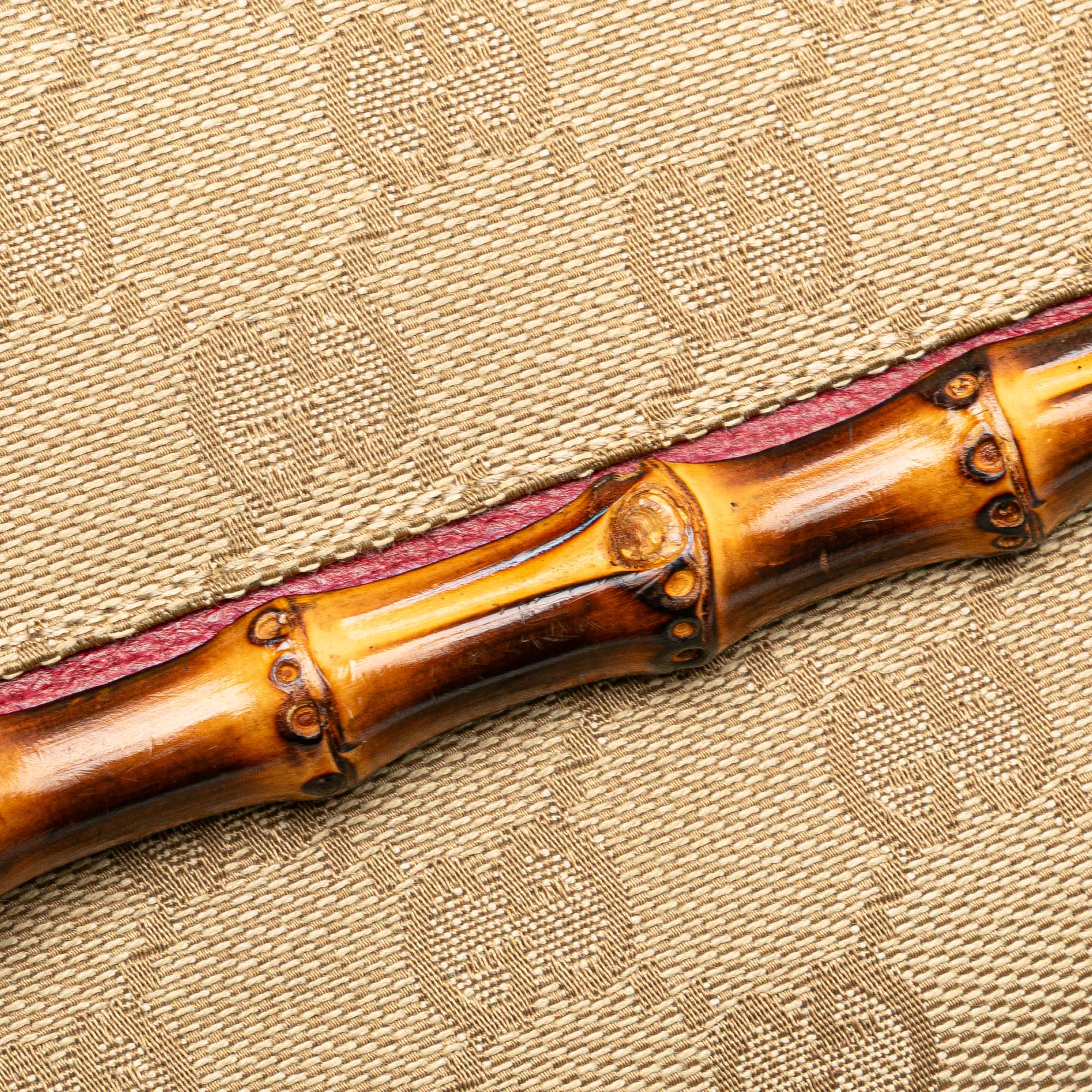 GG Canvas Bamboo Bar Crossbody