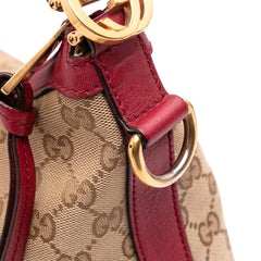 Small GG Canvas Miss GG Hobo