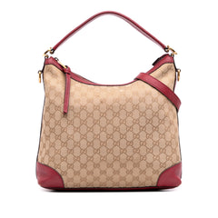 Small GG Canvas Miss GG Hobo