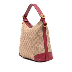 Small GG Canvas Miss GG Hobo