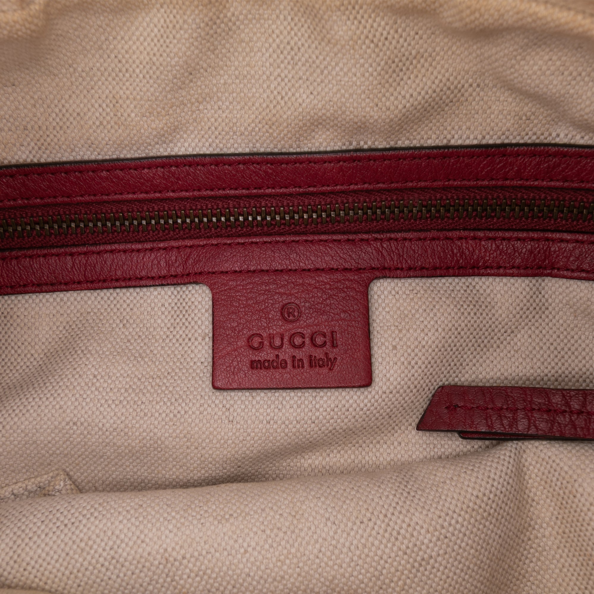 Small GG Canvas Miss GG Hobo