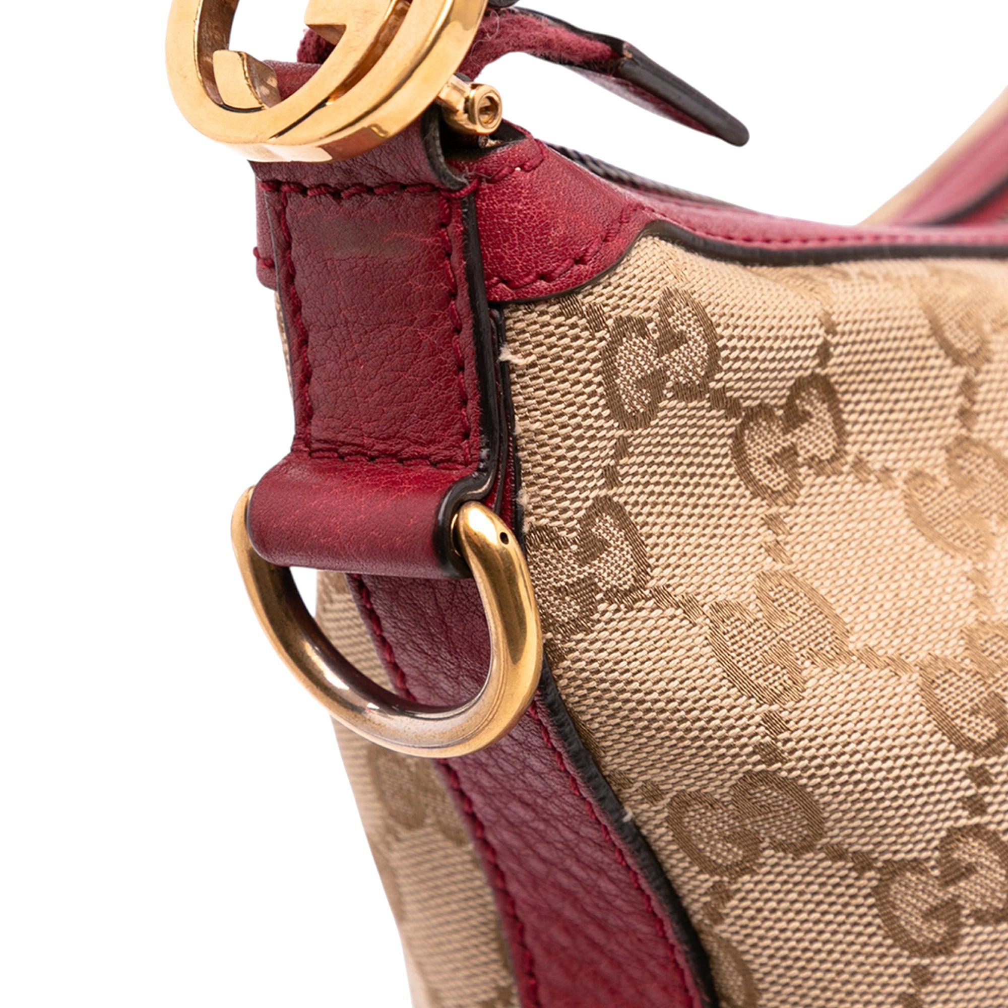 Small GG Canvas Miss GG Hobo