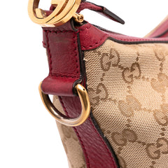 Small GG Canvas Miss GG Hobo