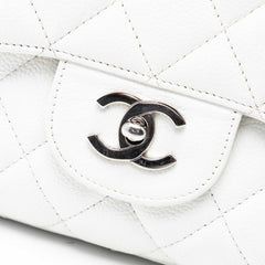 Jumbo Classic Caviar Single Flap