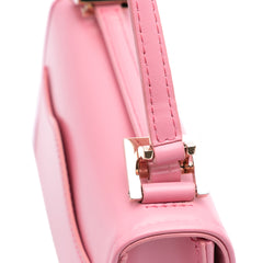 Small Leather VLogo Type Crossbody