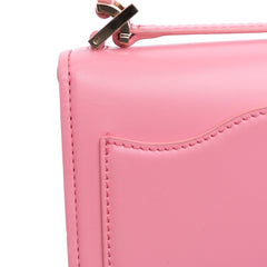 Small Leather VLogo Type Crossbody