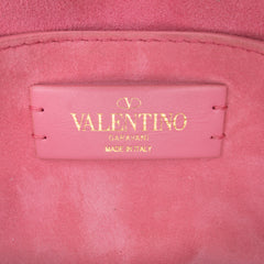 Small Leather VLogo Type Crossbody