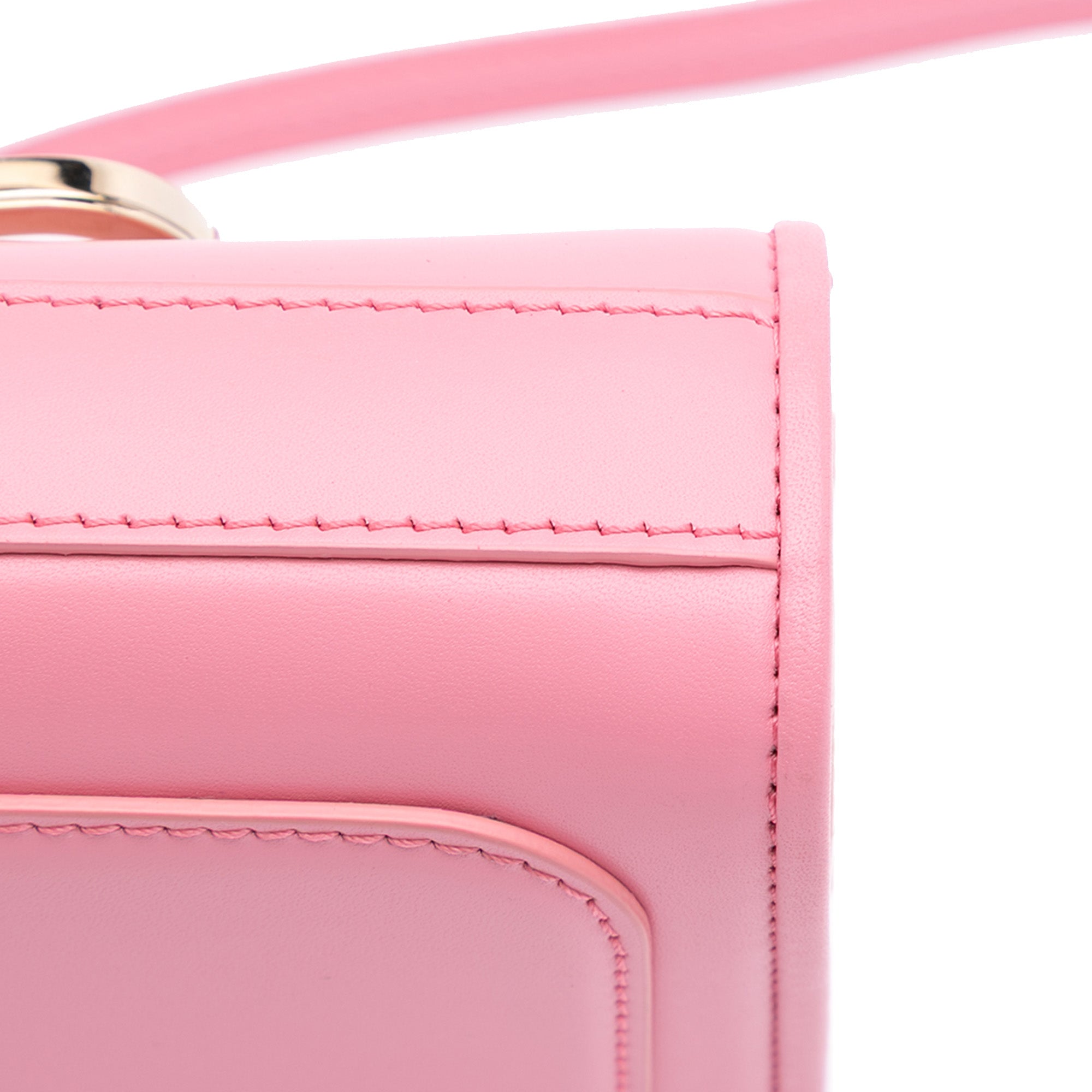 Small Leather VLogo Type Crossbody