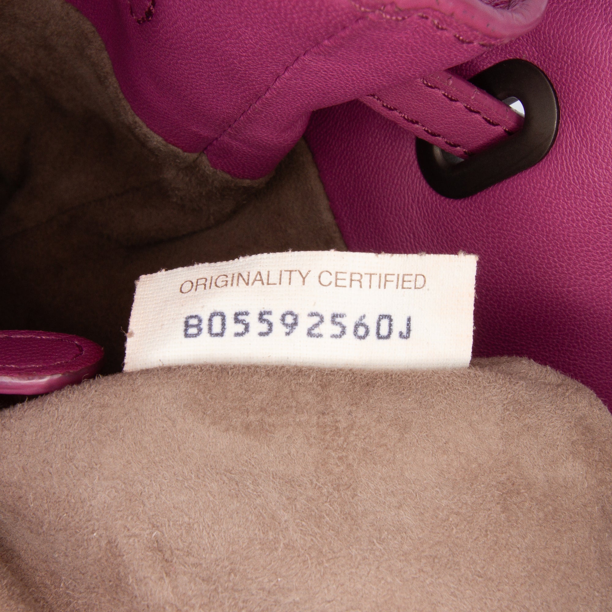 Nappa Intrecciato Bucket Bag