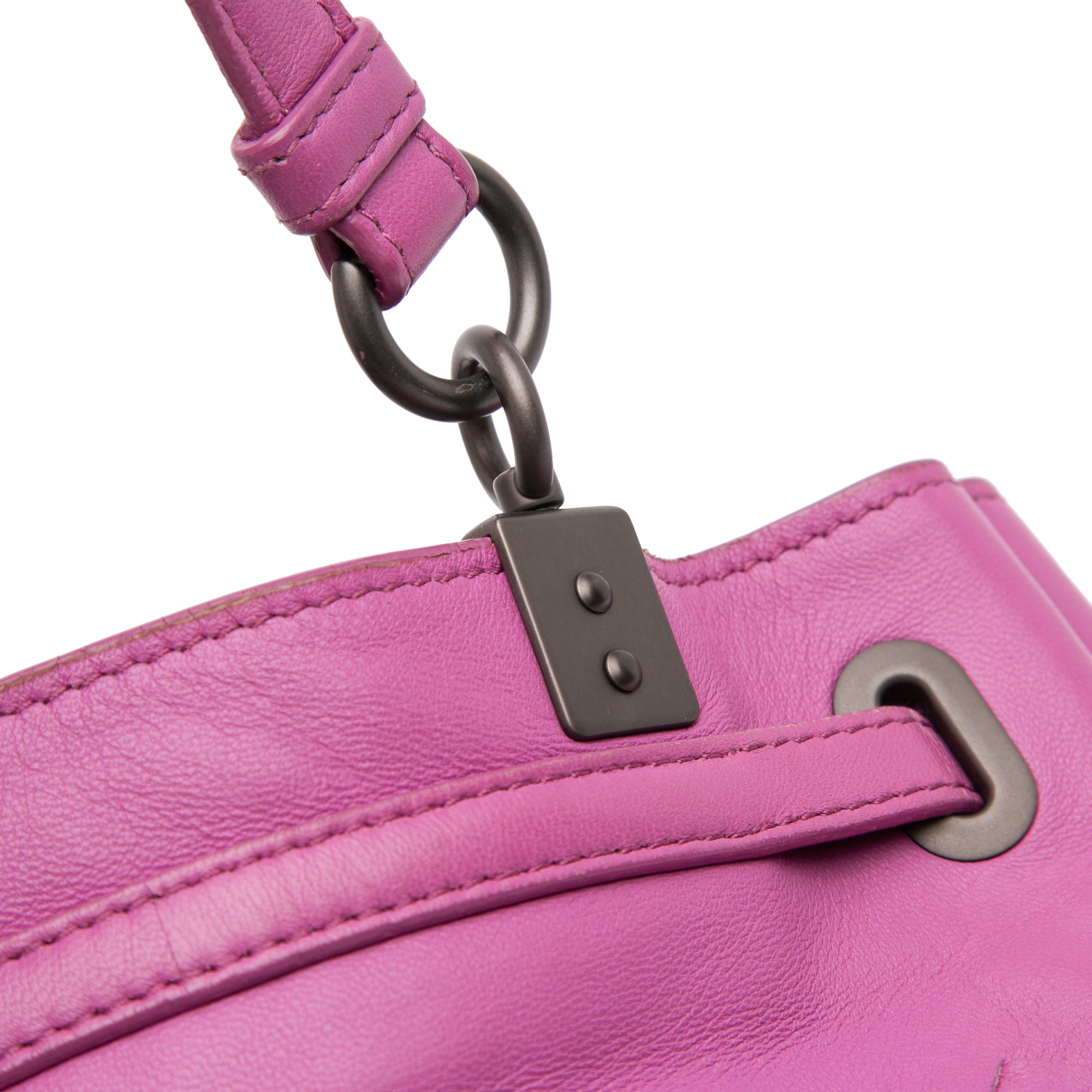 Nappa Intrecciato Bucket Bag