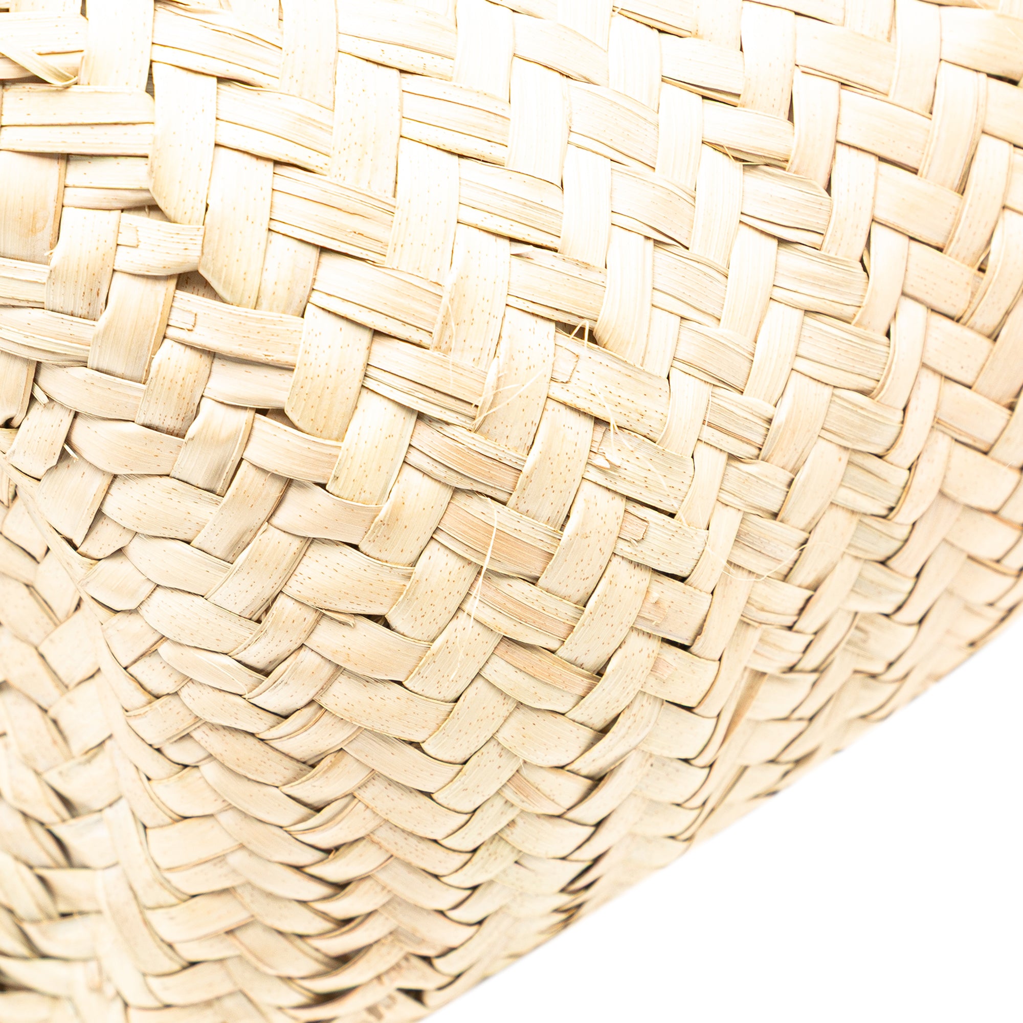 Andre Butzer Large Raffia Classic Wanderer Embroidered Shopping Tote