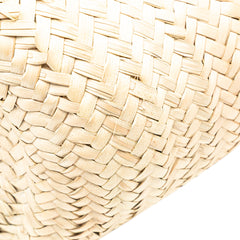 Andre Butzer Large Raffia Classic Wanderer Embroidered Shopping Tote