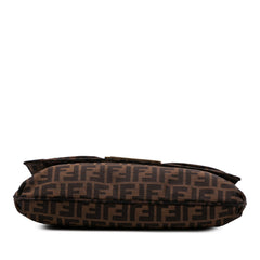 Large Zucca Canvas Mia Flap Shoulder Bag
