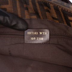 Large Zucca Canvas Mia Flap Shoulder Bag