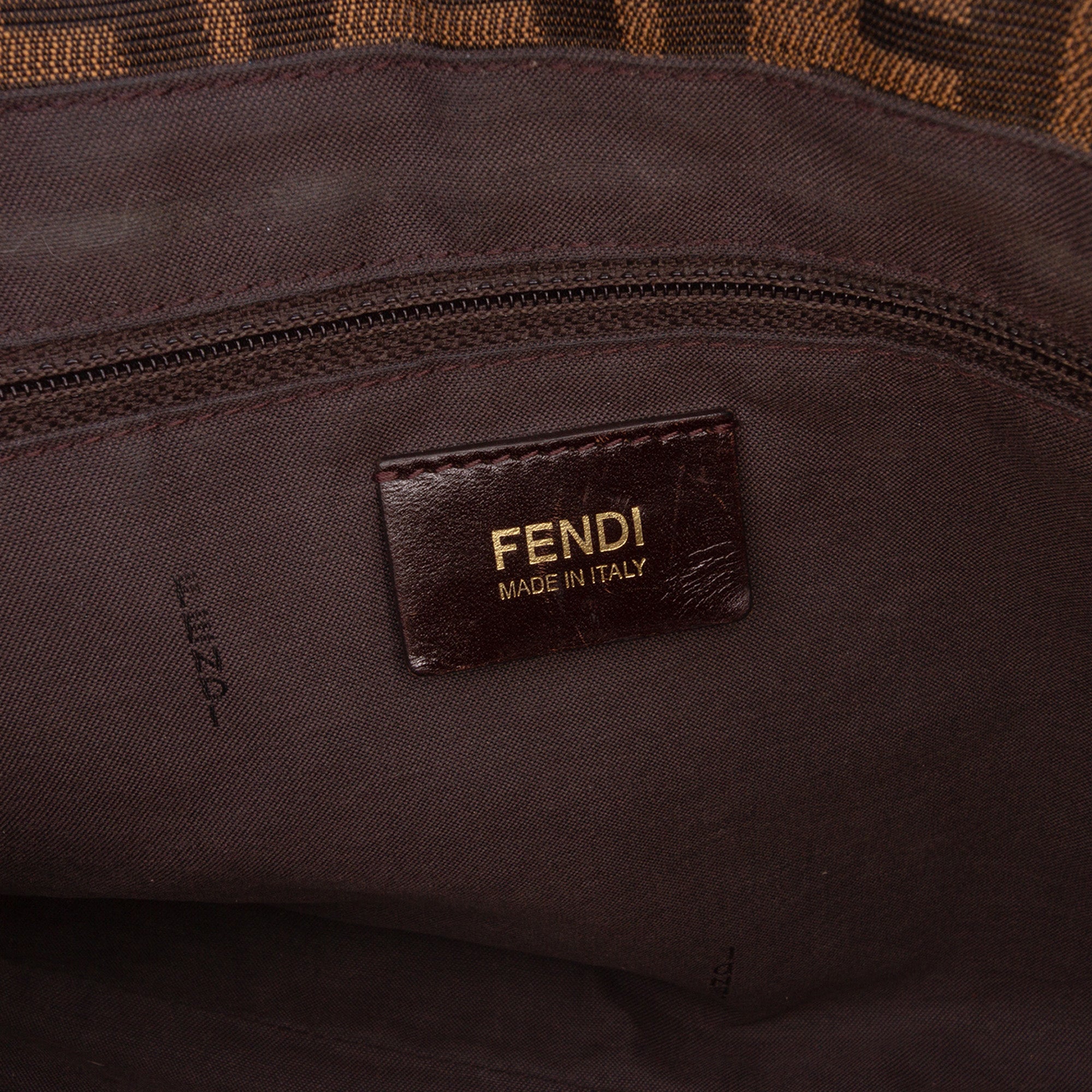 Large Zucca Canvas Mia Flap Shoulder Bag
