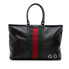 Large GG Imprime Web 500 Tote