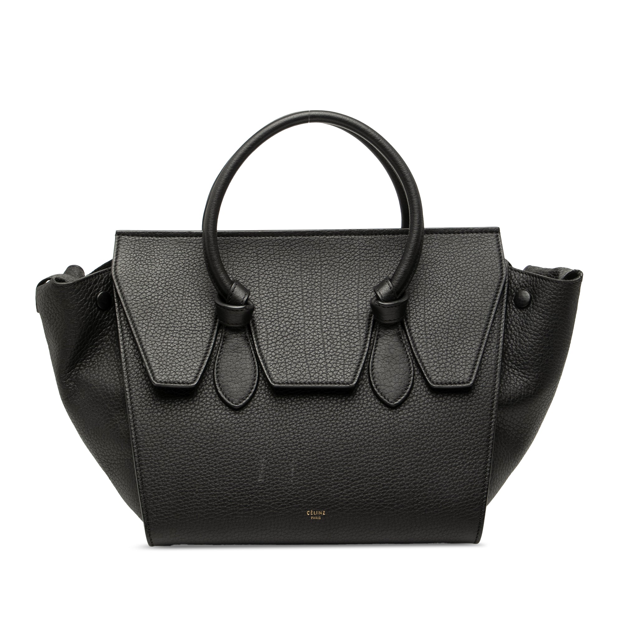 Medium Grained Calfskin Tie Knot Tote