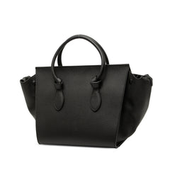 Medium Grained Calfskin Tie Knot Tote