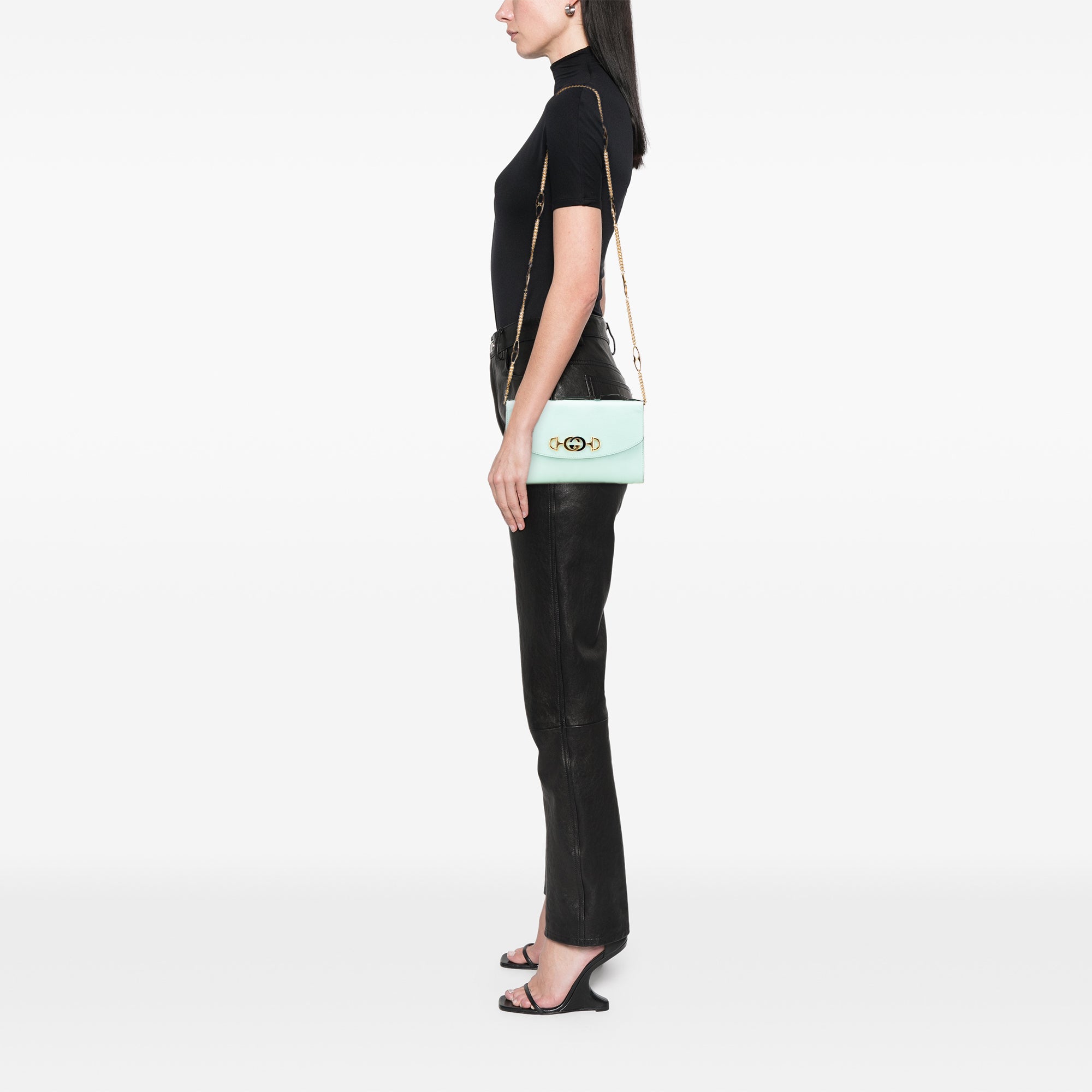 Small Leather Zumi Satchel