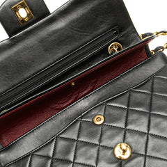 Small Classic Lambskin Double Flap