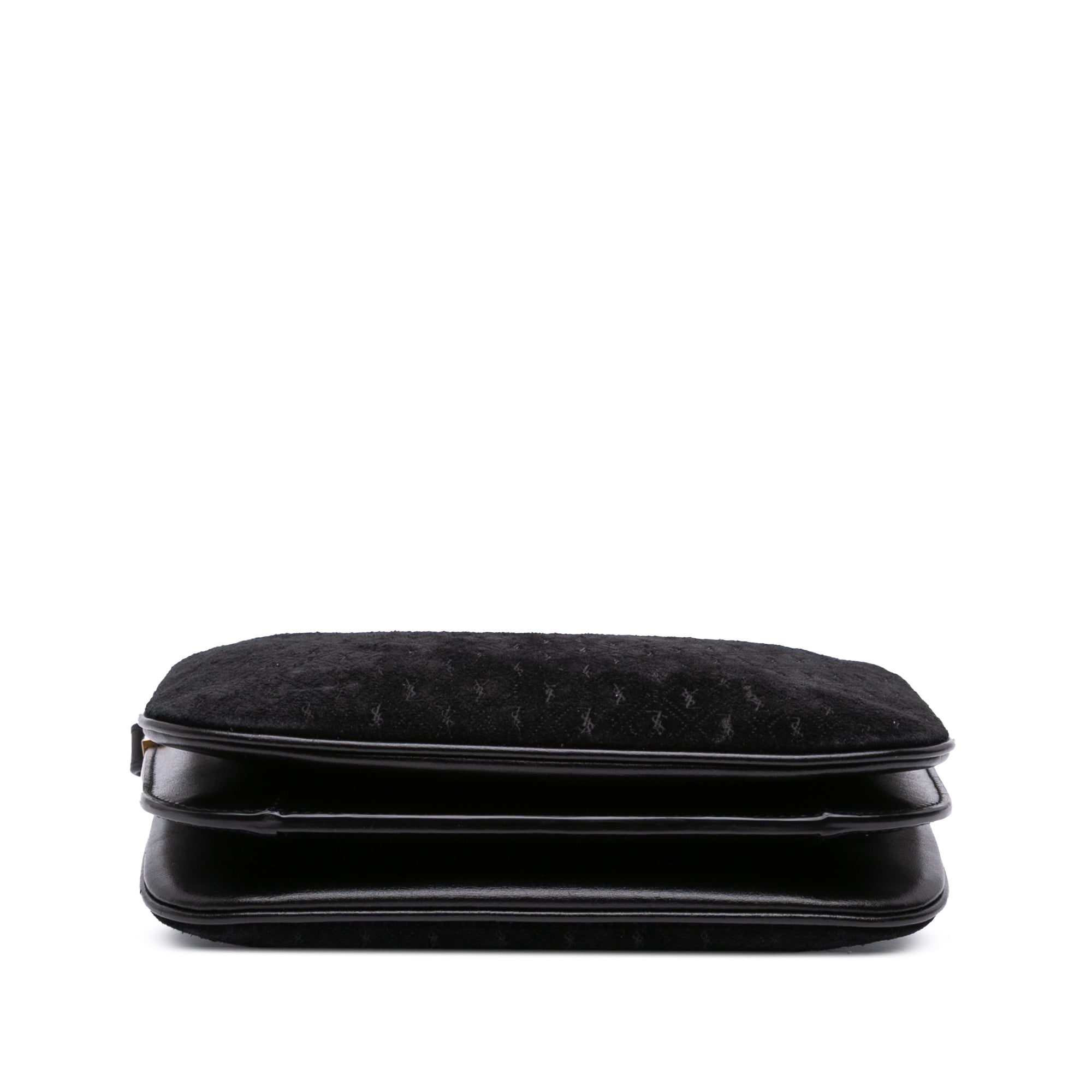 Suede Allover Monogram Crossbody