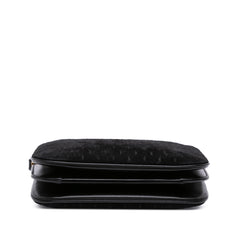 Suede Allover Monogram Crossbody