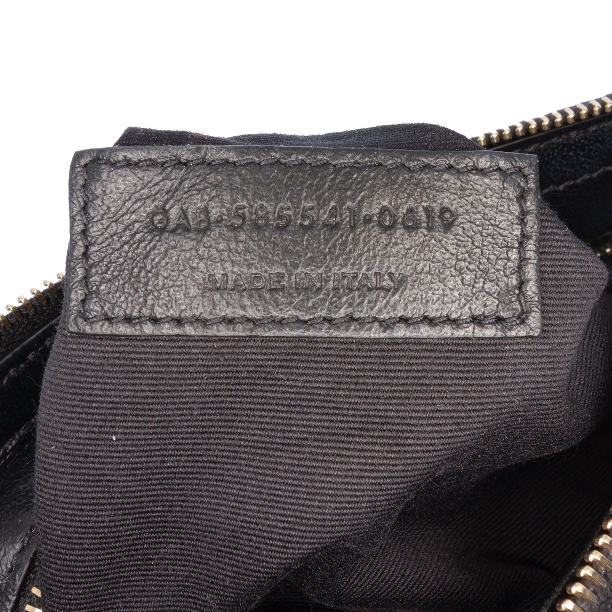 Suede Allover Monogram Crossbody