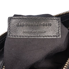 Suede Allover Monogram Crossbody