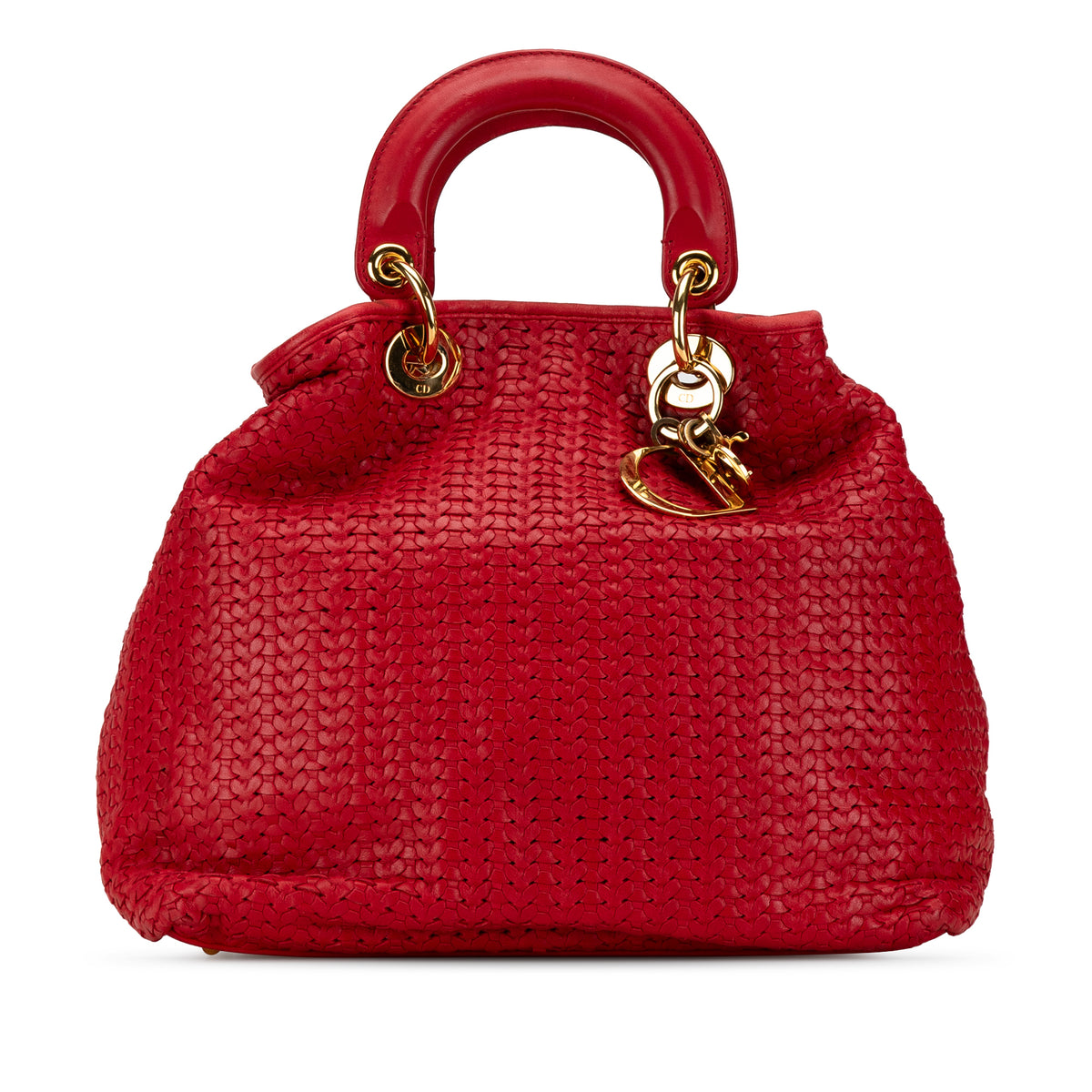 Medium Woven Soft Lady Dior