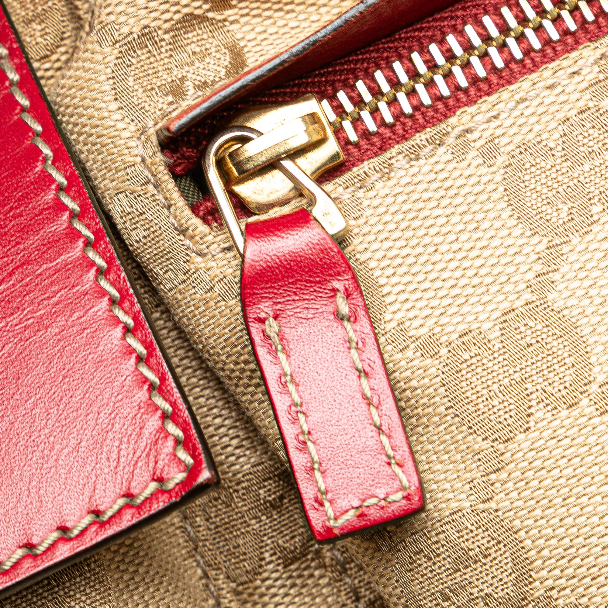 GG Canvas Web Double Pocket Belt Bag