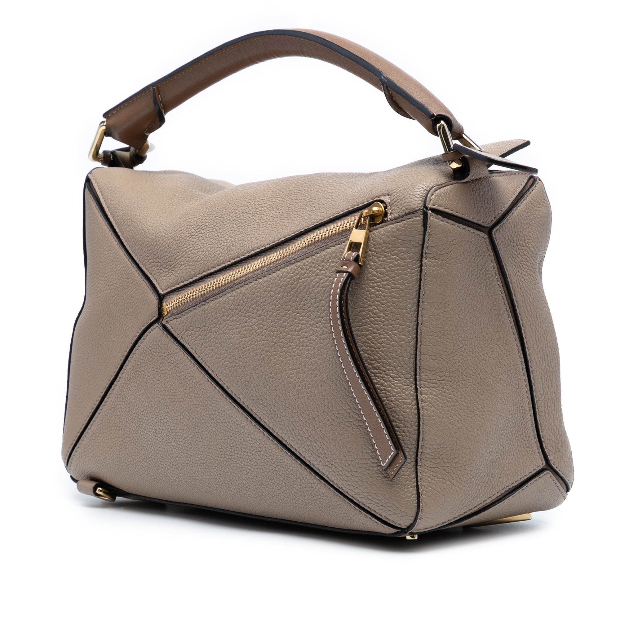 Medium Calfskin Puzzle Satchel