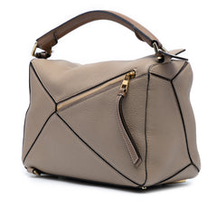 Medium Calfskin Puzzle Satchel