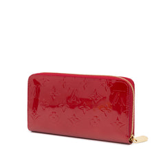 Monogram Vernis Zippy Long Wallet