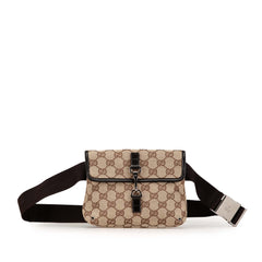 GG Canvas Jackie Belt Bag