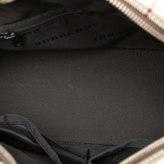 House Check Canvas Handbag