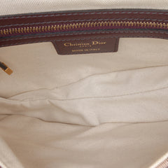 Mini Oblique Canvas Saddle Bag