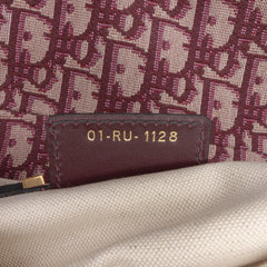 Mini Oblique Canvas Saddle Bag