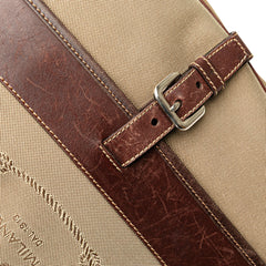 Canvas Canapa Logo Buckle Messenger Bag
