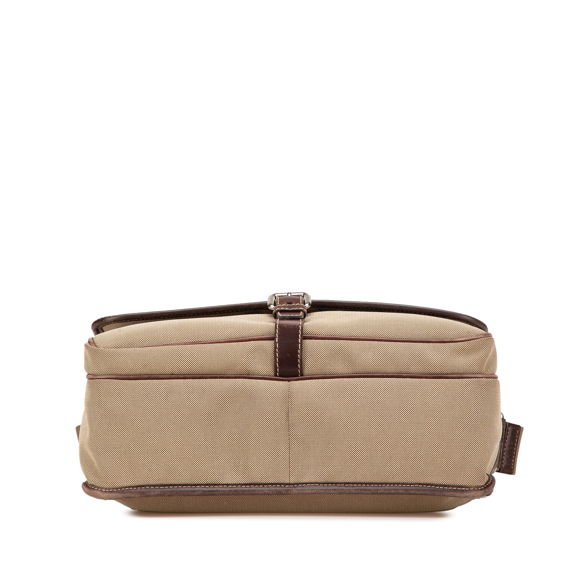 Canvas Canapa Logo Buckle Messenger Bag